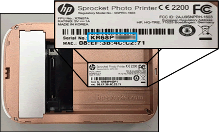 hp compaq 8200 invalid electronic serial number
